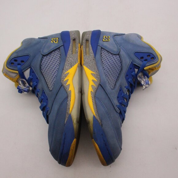Nike Air Jordan 5 Retro JSP Laney Men's 12 Blue Athletic Sneakers CD2720-400 - Picture 8 of 10